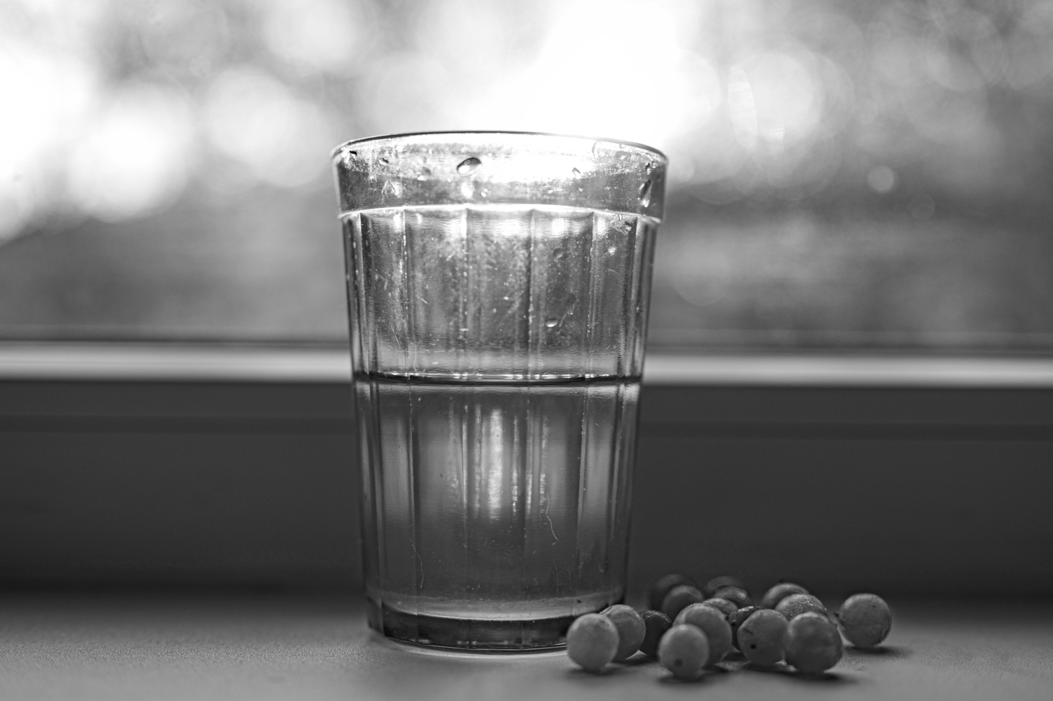 Наполовину пуст?