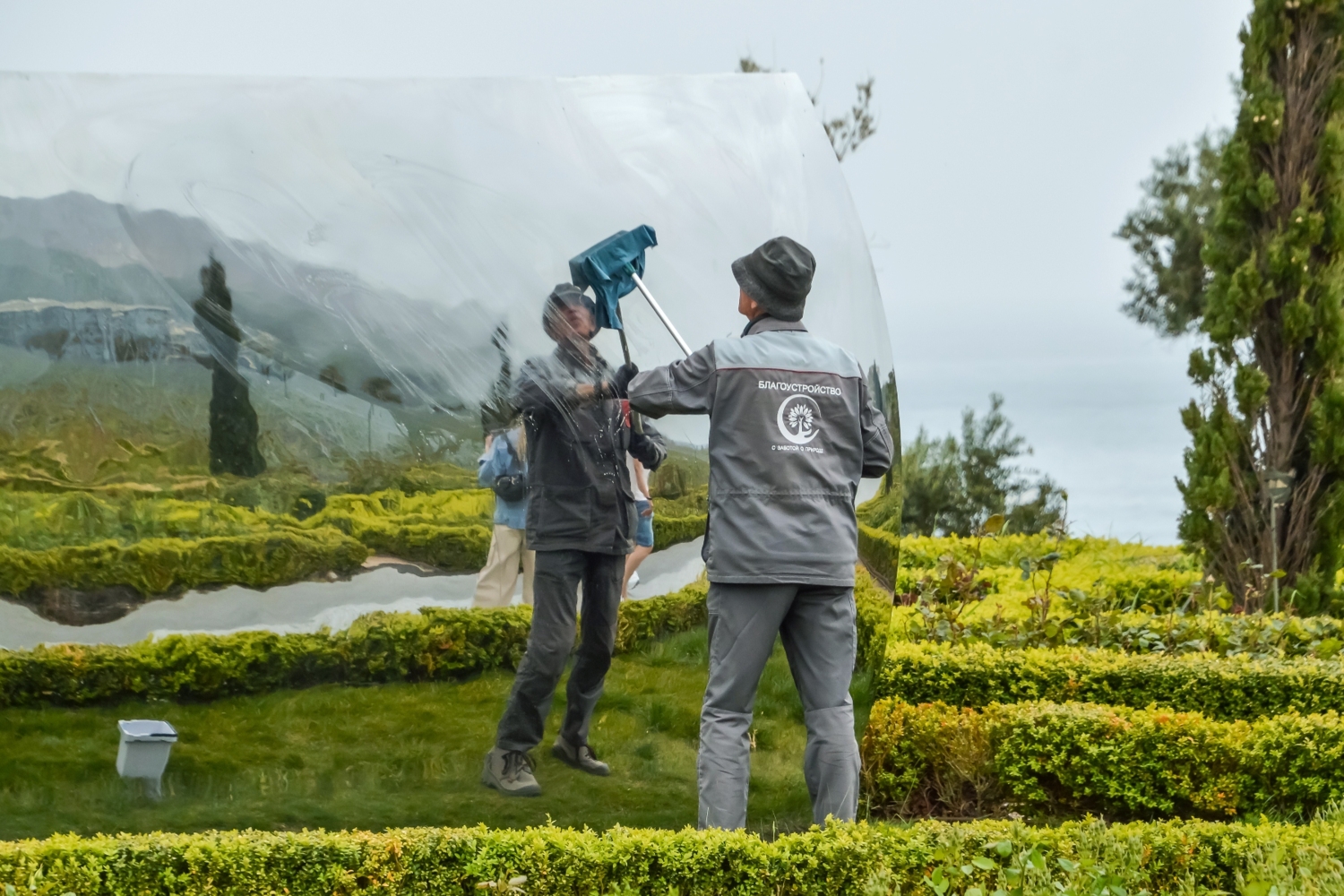 До зеркального блеска