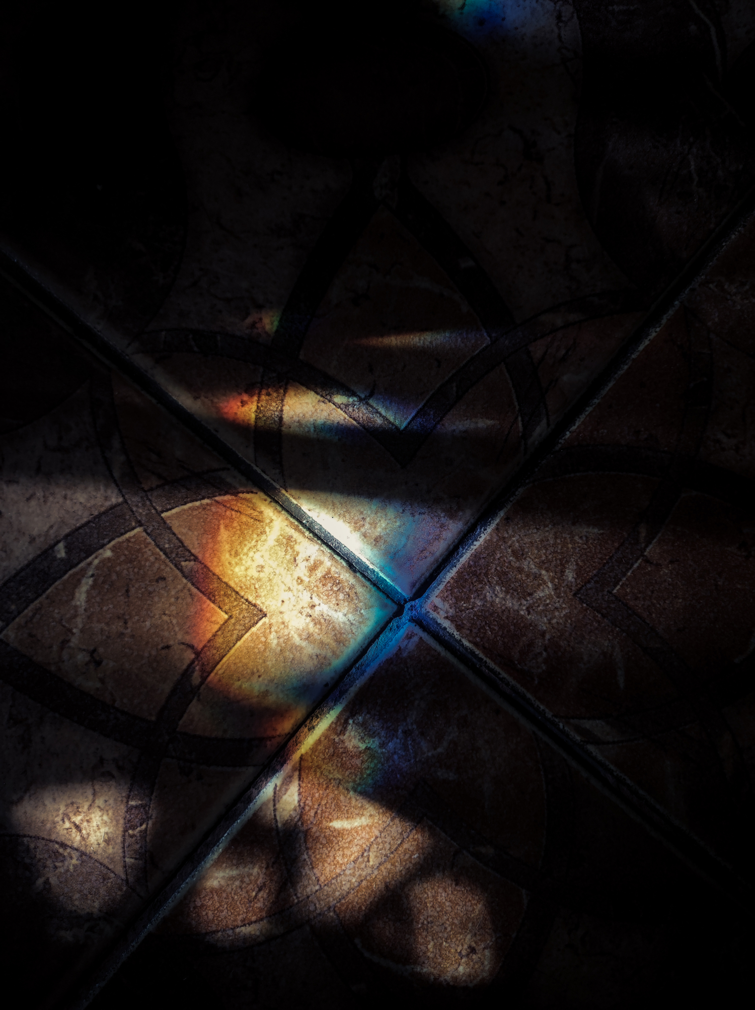 Радужные тени