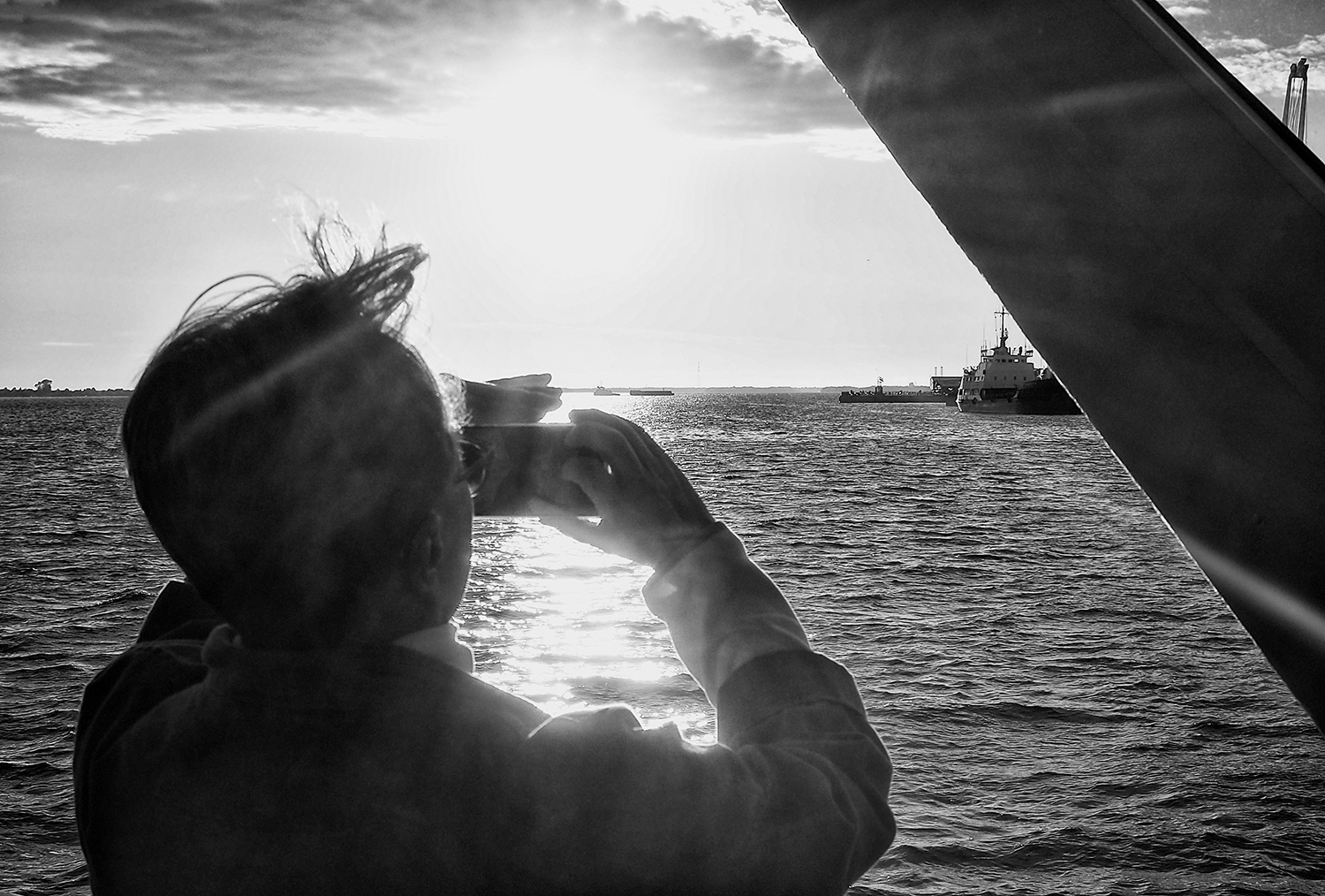 Мы пришли сегодня в порт