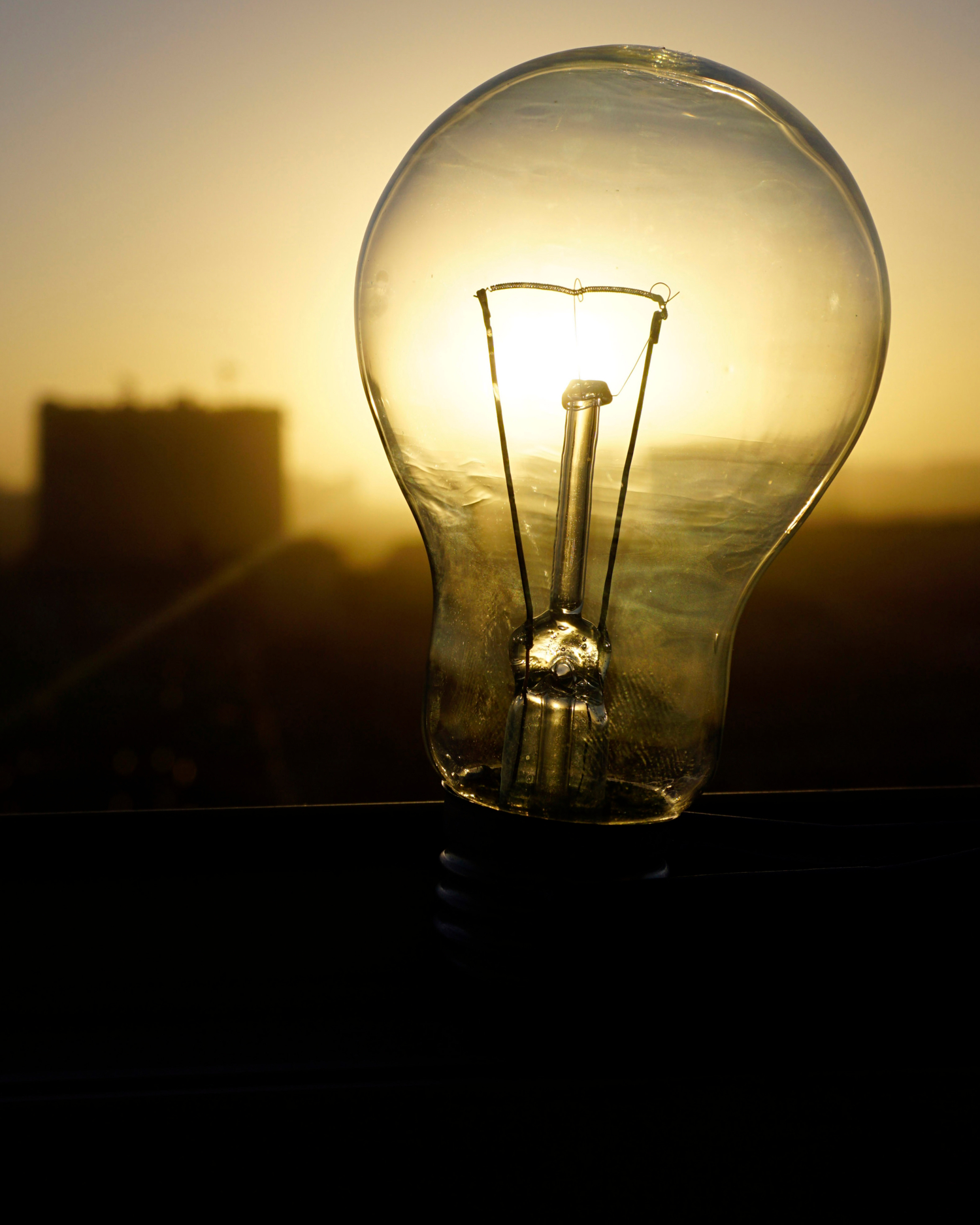 Солнце в лампе