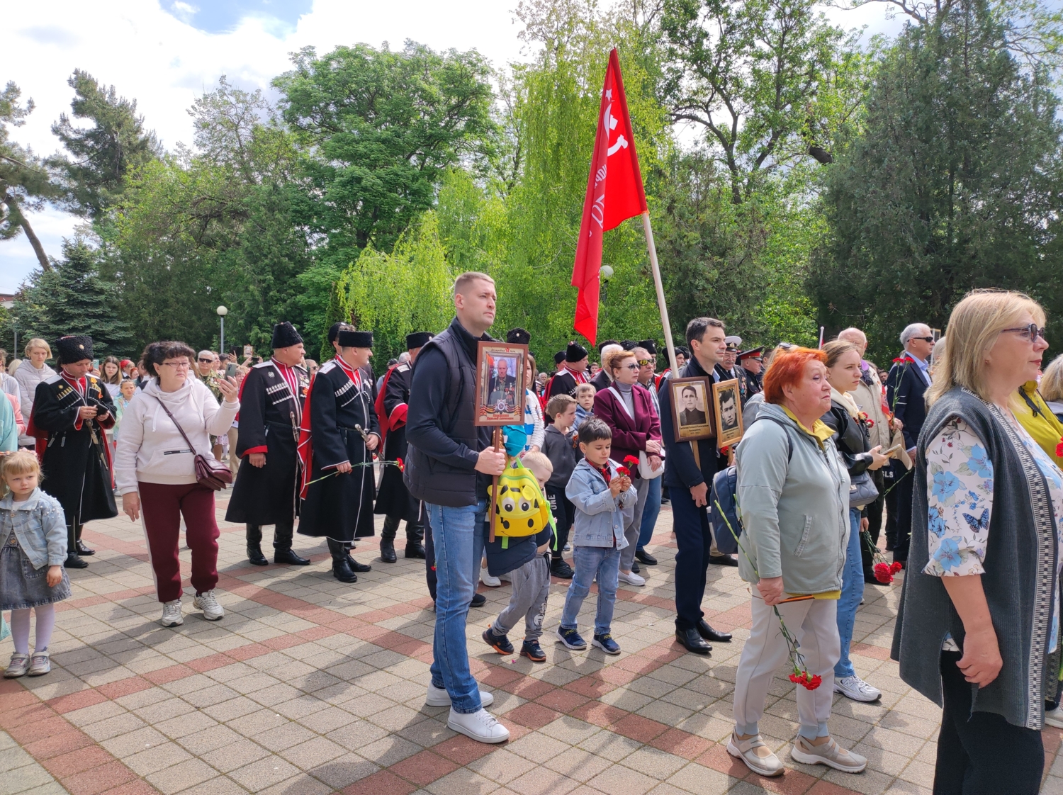 Бессмертный полк в Анапе