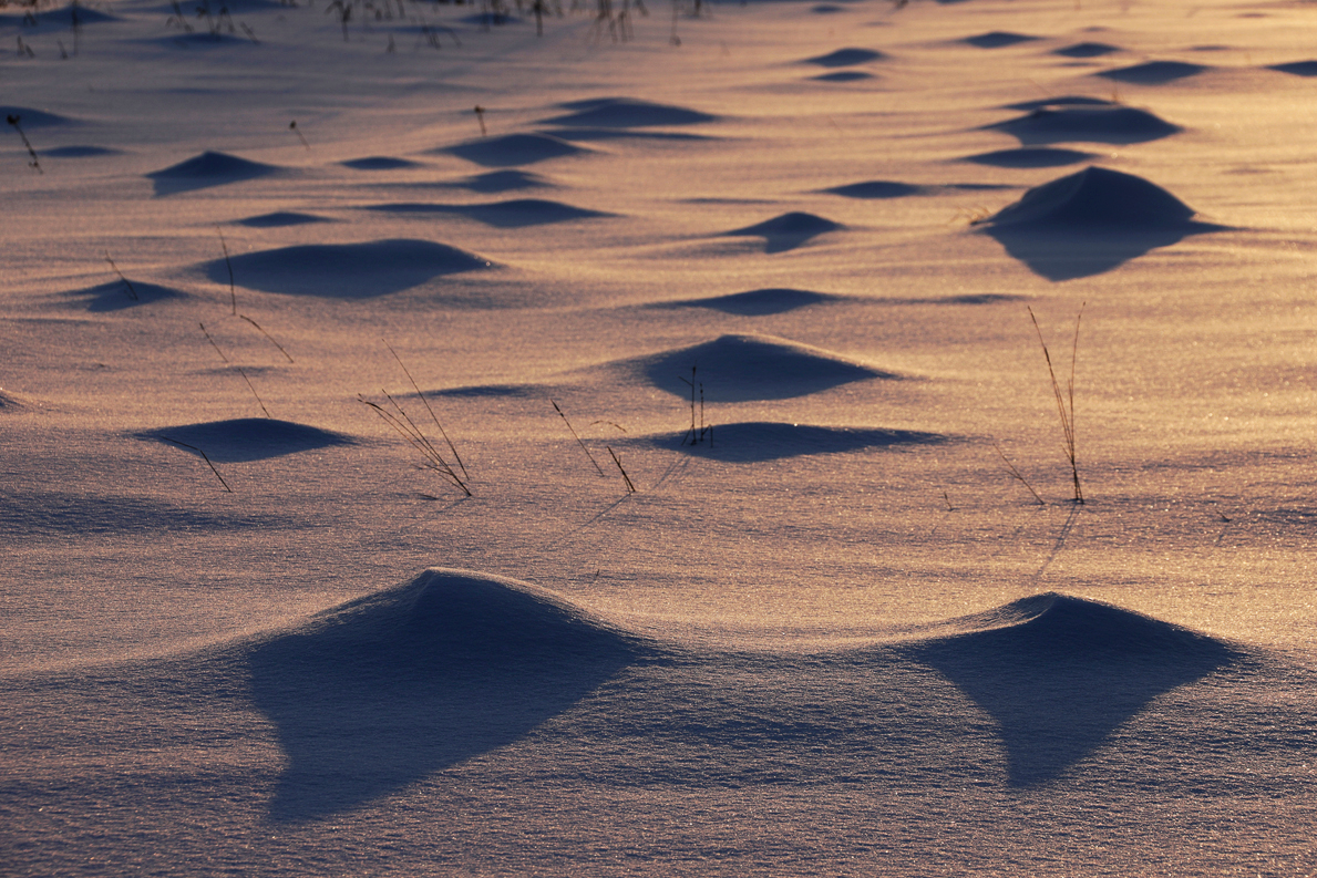 Снежные дюны