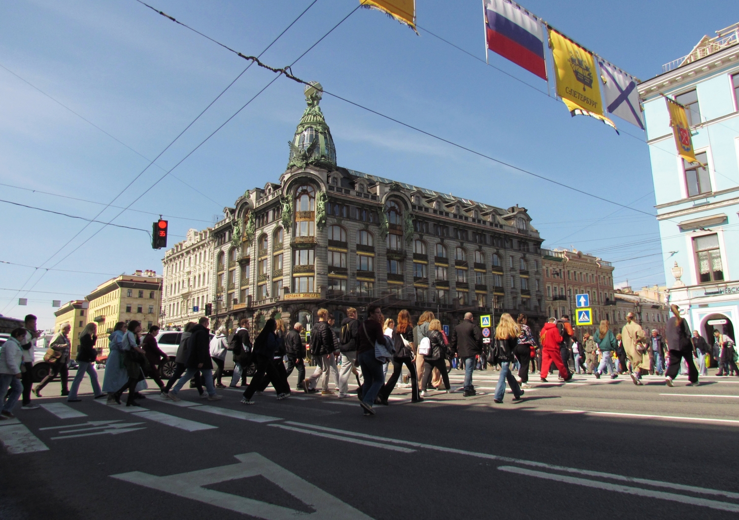 В большом городе