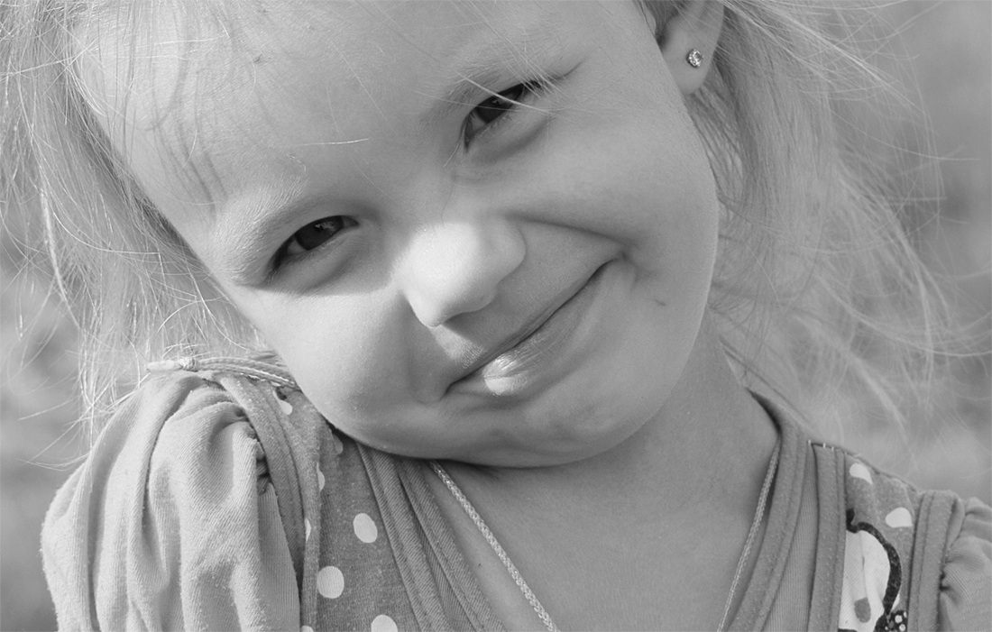 Деревенская девчушка