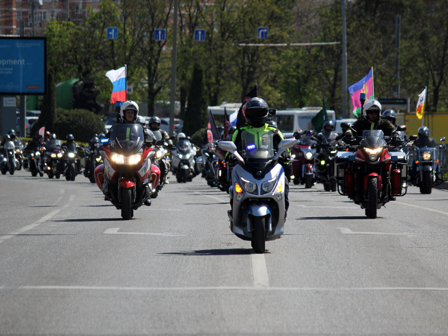 Открытие потка