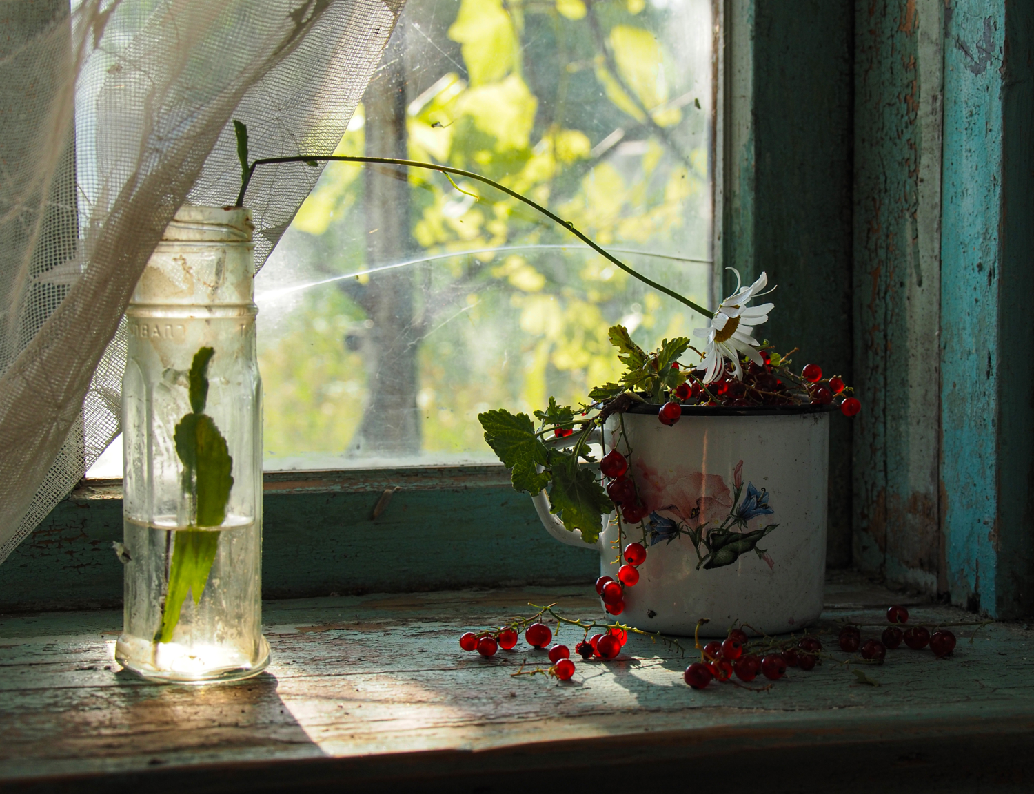 Домик окнами в сад