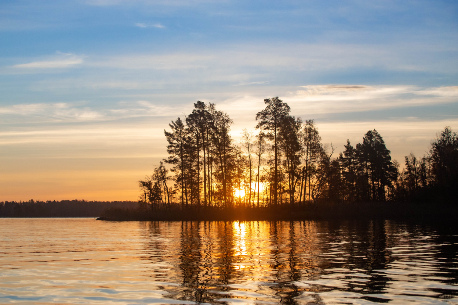 Утро на Вуоксе