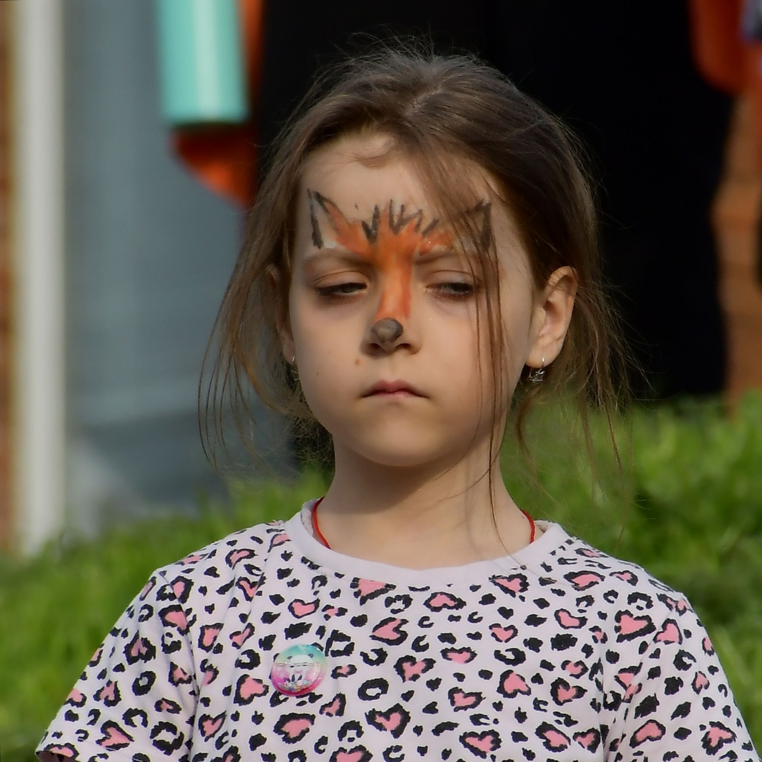 Печальная лисичка