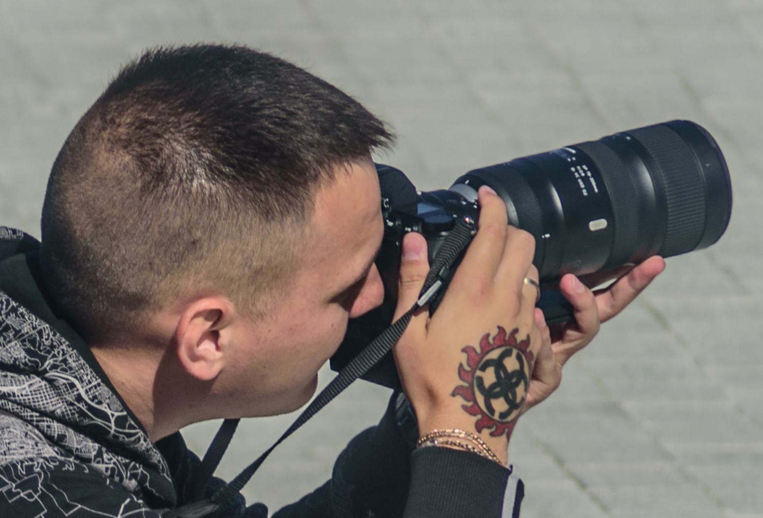 Фейд полубокс