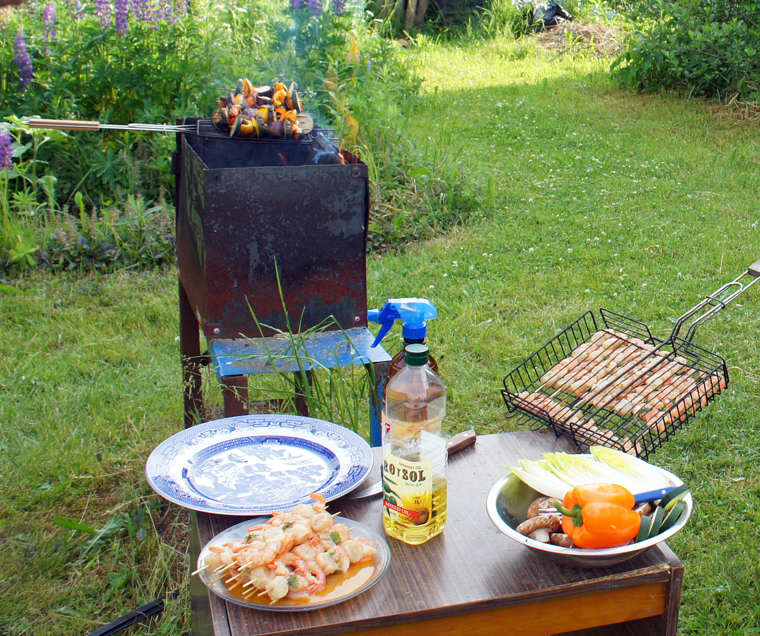 На природе всё вкуснее