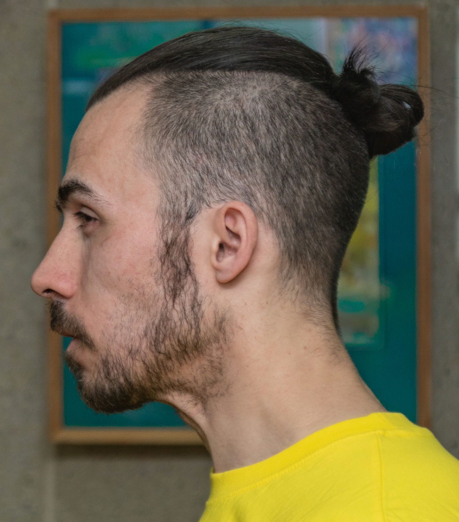 Топ кнот андеркат