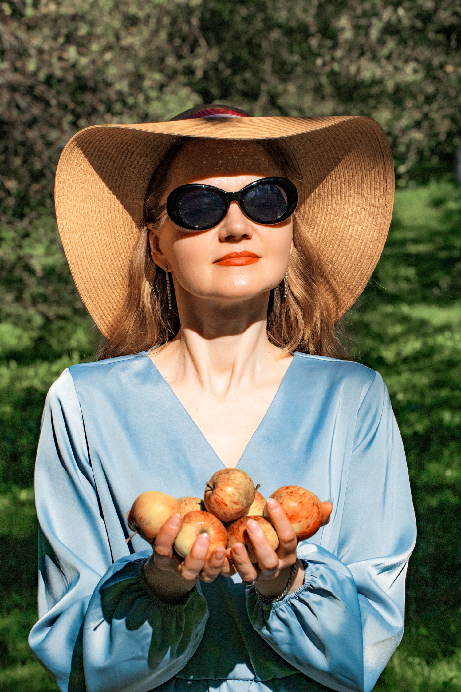 Яблочные сады деревни Дьяково.