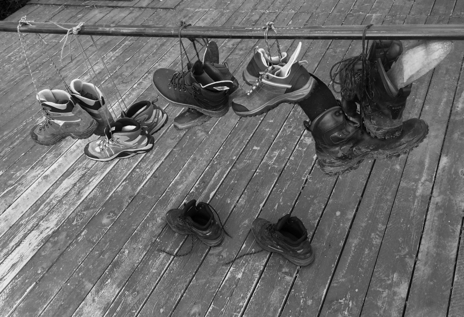 На просушке