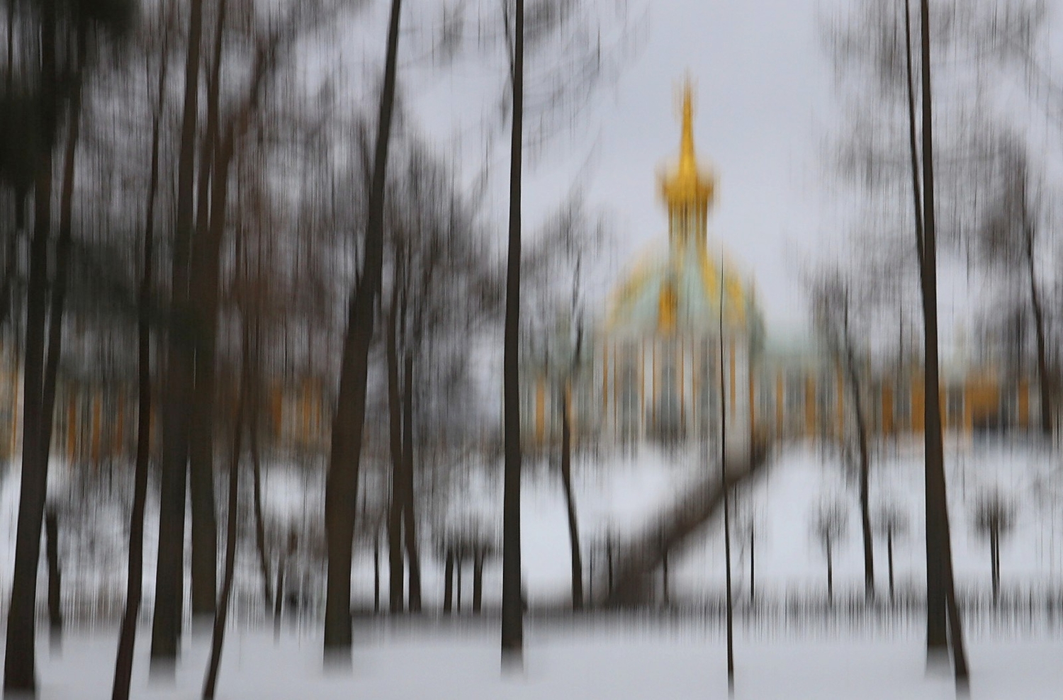 Акварельная зима