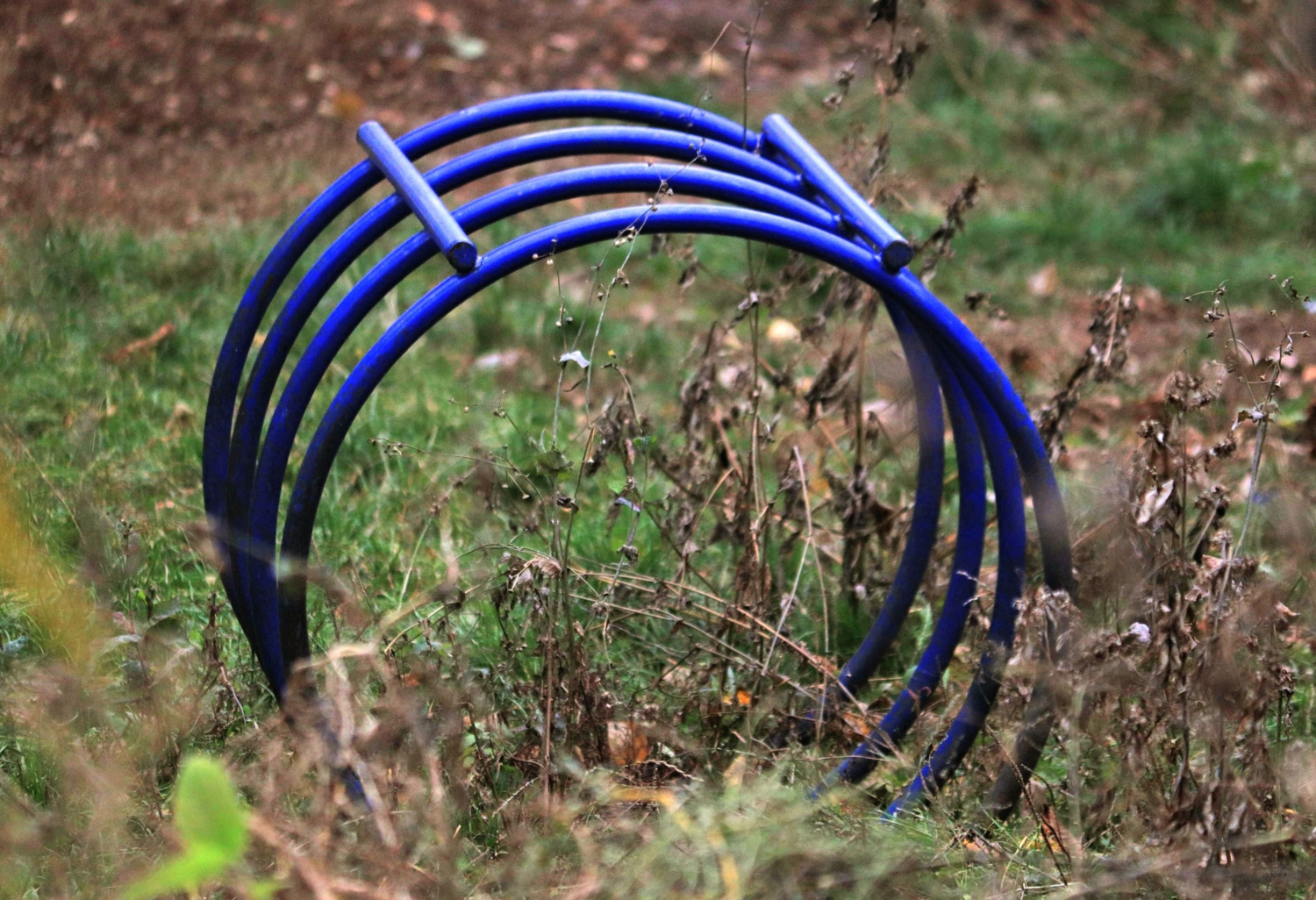 На детской площадке