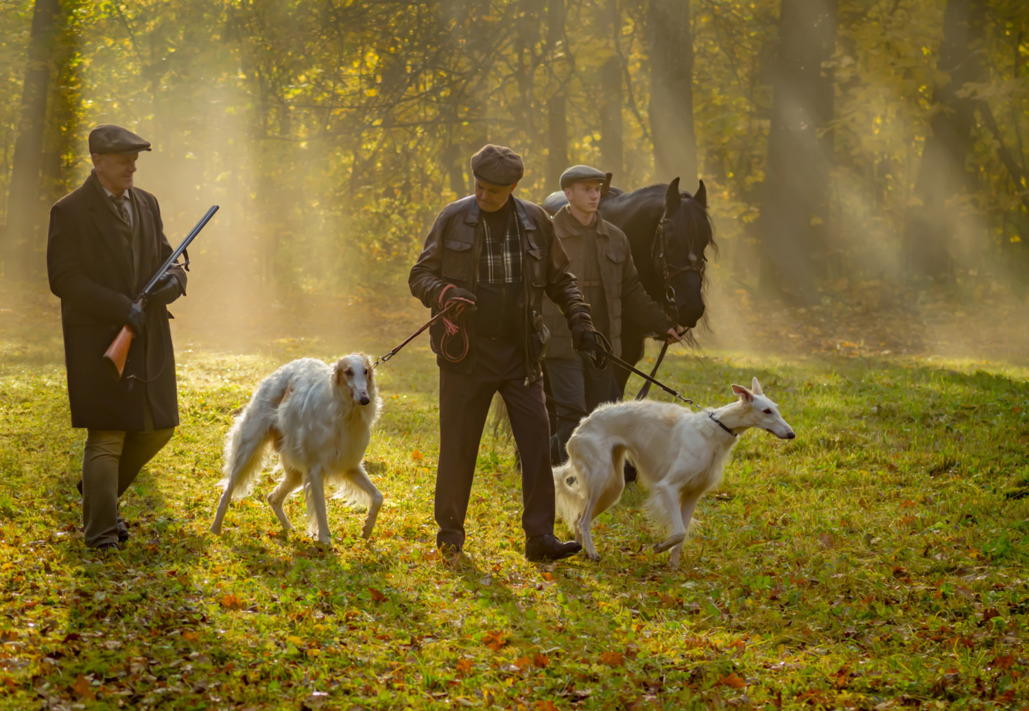 В осеннем дыму