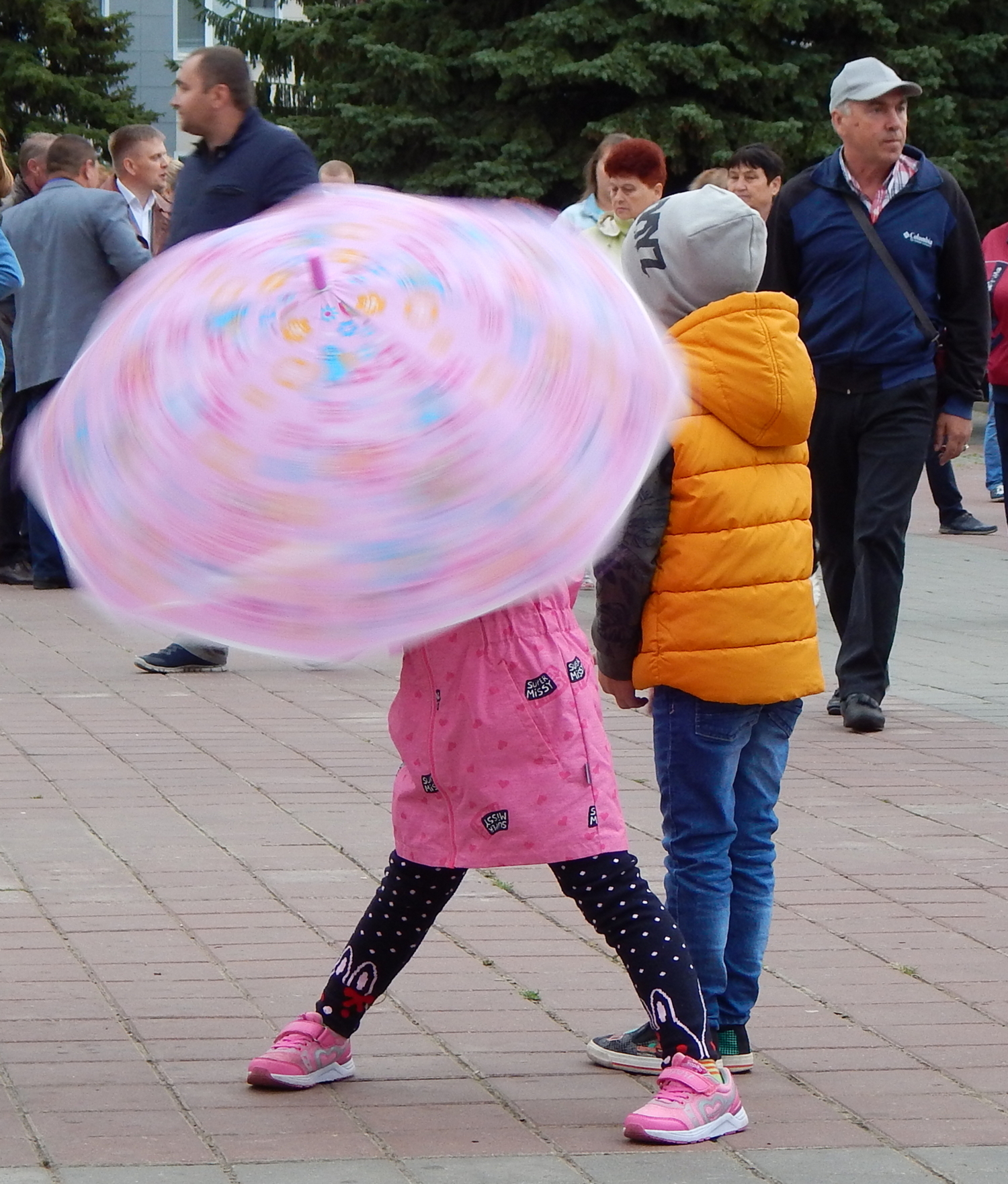 Ножки циркулем