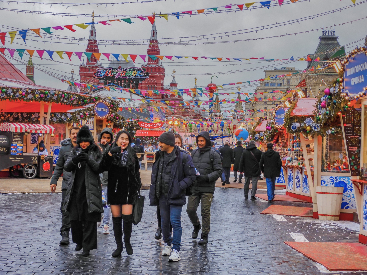 Гости столицы...