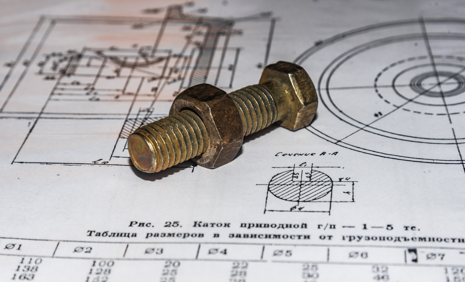 гайка и болт