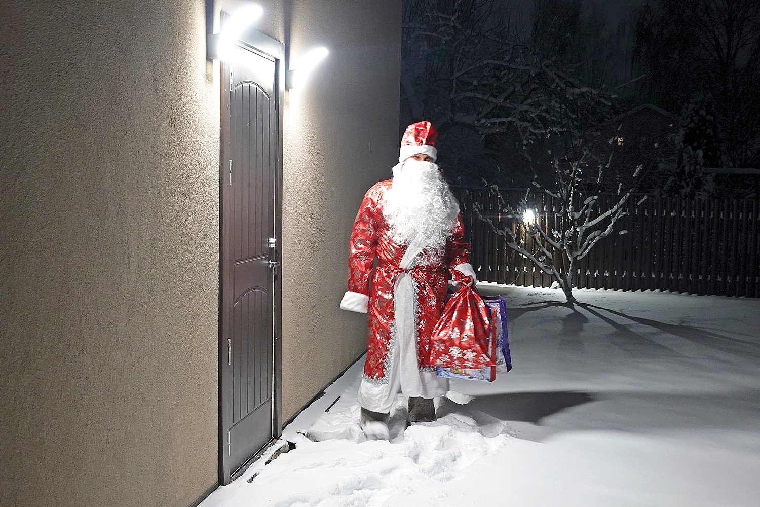 Встретить Деда Мороза — к удаче