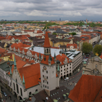 Крыши Мюнхена