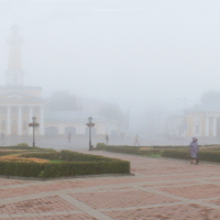 Утро в городе