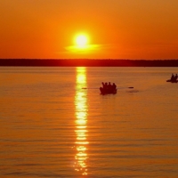 Влюбленные в закат