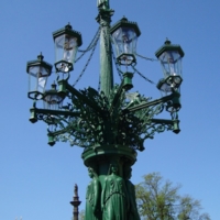 один из Пражских фонарей