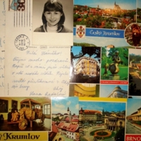 почтовые открытки друзей