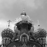 Черно-белый Петербург