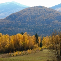 Осень в лучах заката