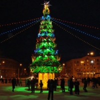 новогодний Новосибирск