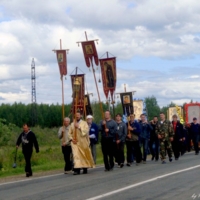 Православные на марше