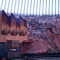 Хельсинки. Церковь в скале