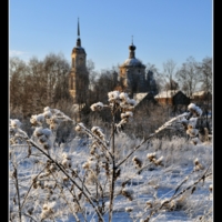 Деревенская церковь.