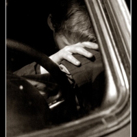 Чуткий сон уставшего таксиста