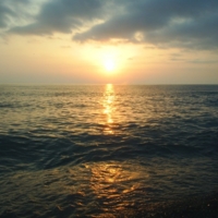 Закат на Чёрном море...