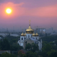 Рассвет над городом