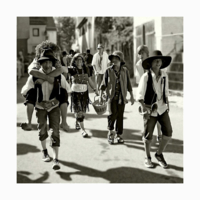 Шли по городу веселые цыгане