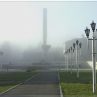 Провинция.Осень.Рассвет