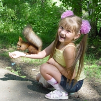 моя доча с парке