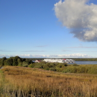 Облако смотрит на дорогу