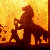 Тень коня Клодта