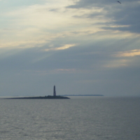 Маяк на Ладоге, у о.Валаам