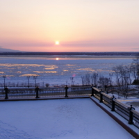 Ледостав на Амуре