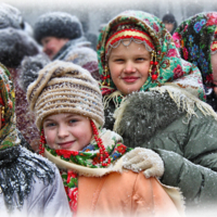 Даже в снег одна дружба на всех