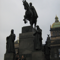 Конная статуя св. Вацлава