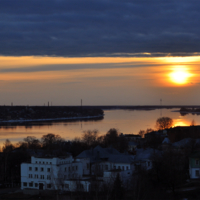 Волжский закат