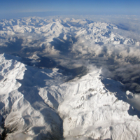 Пролетая над Альпами
